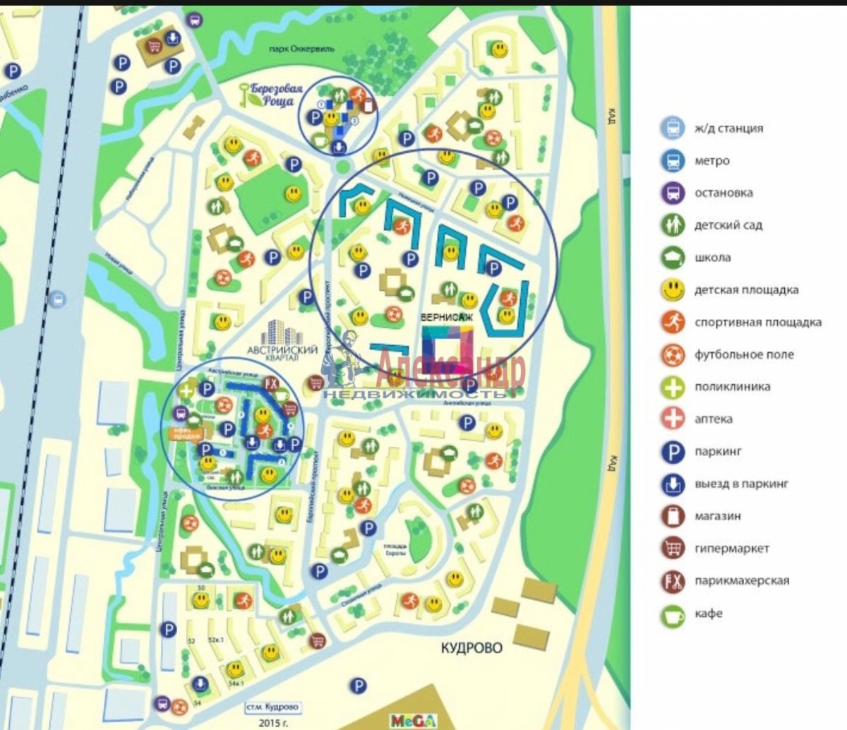 Карта ленинградской области кудрово подробная